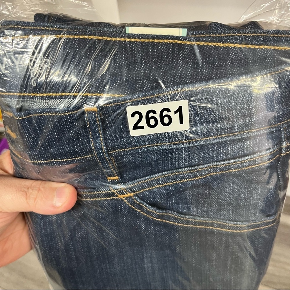 Old Navy Flare Jeans Womens 16 Plus‎ size Blue Denim Wide Leg Stretch Cute 2661 - Picture 10 of 10